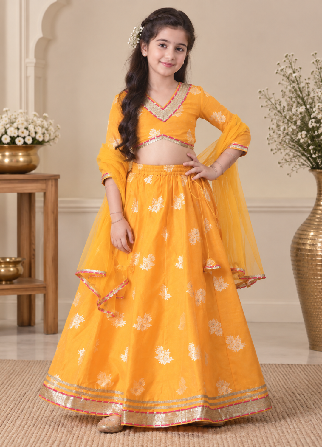 Yellow Glow Lehenga Set