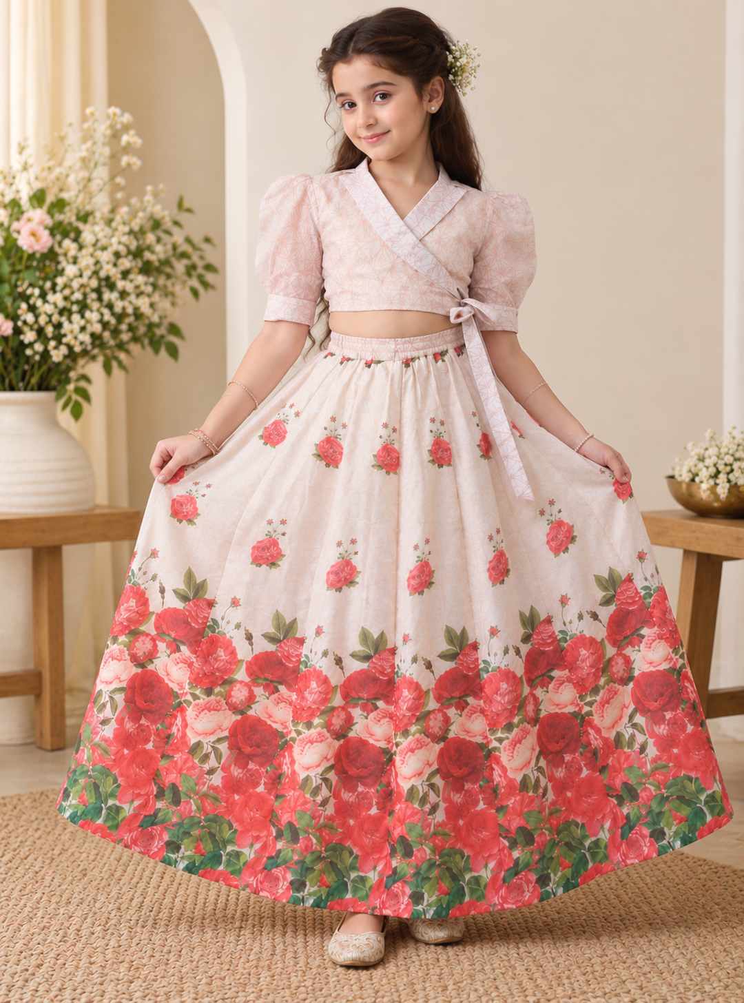 Gulab Pari Lehenga Set