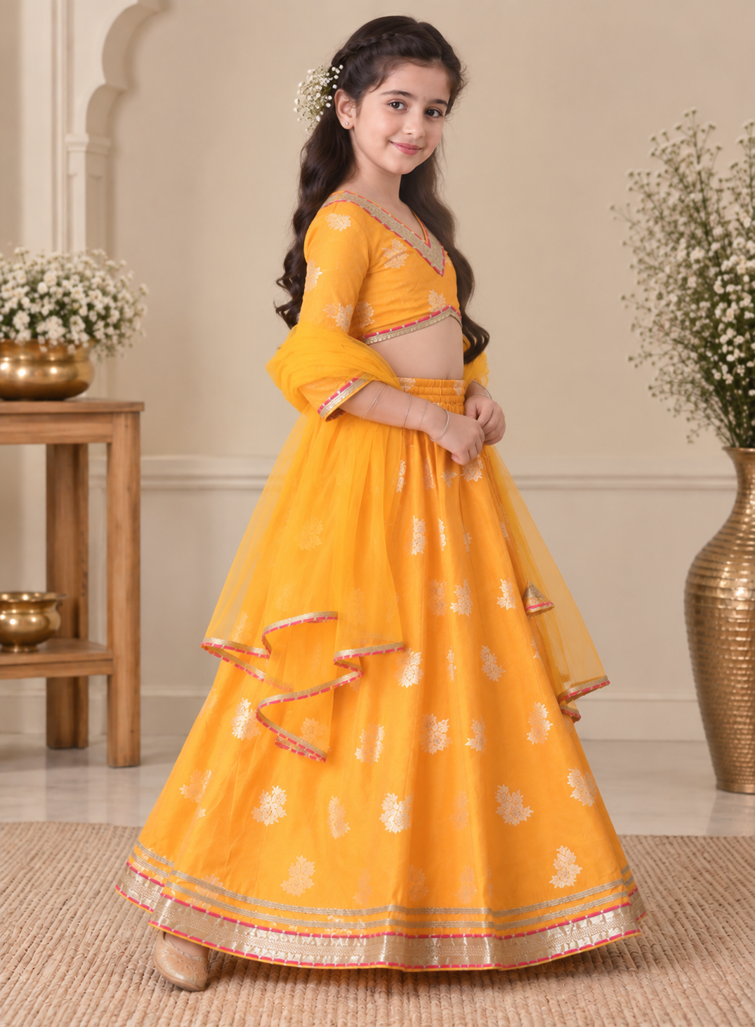 Yellow Glow Lehenga Set