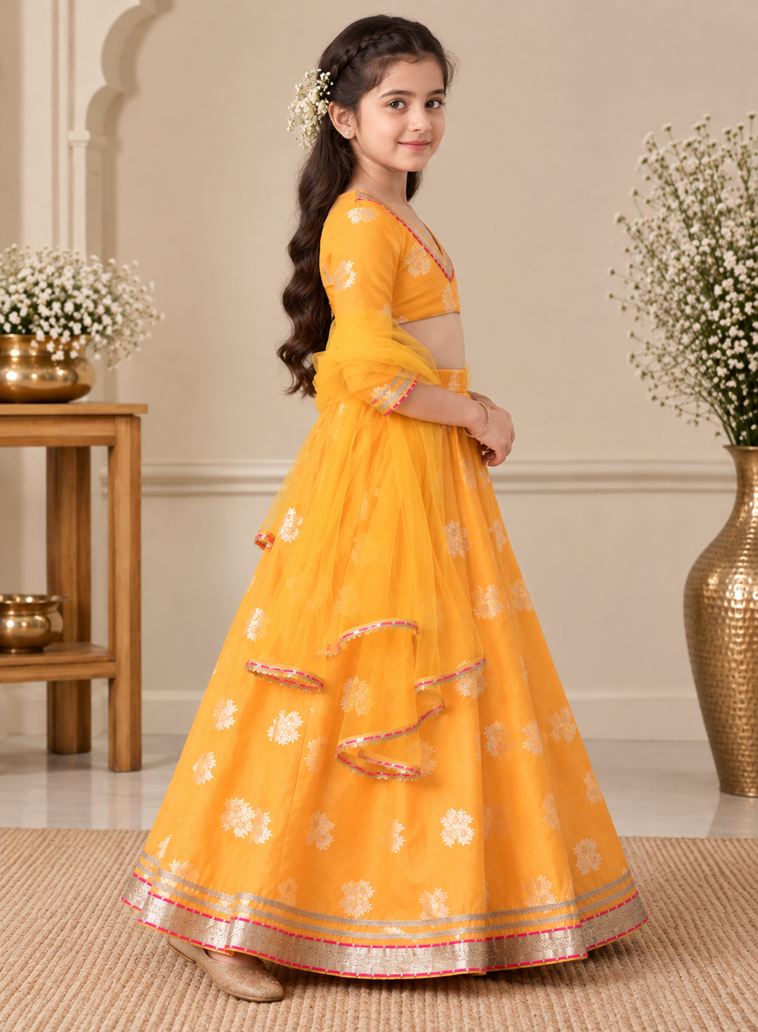 Yellow Glow Lehenga Set