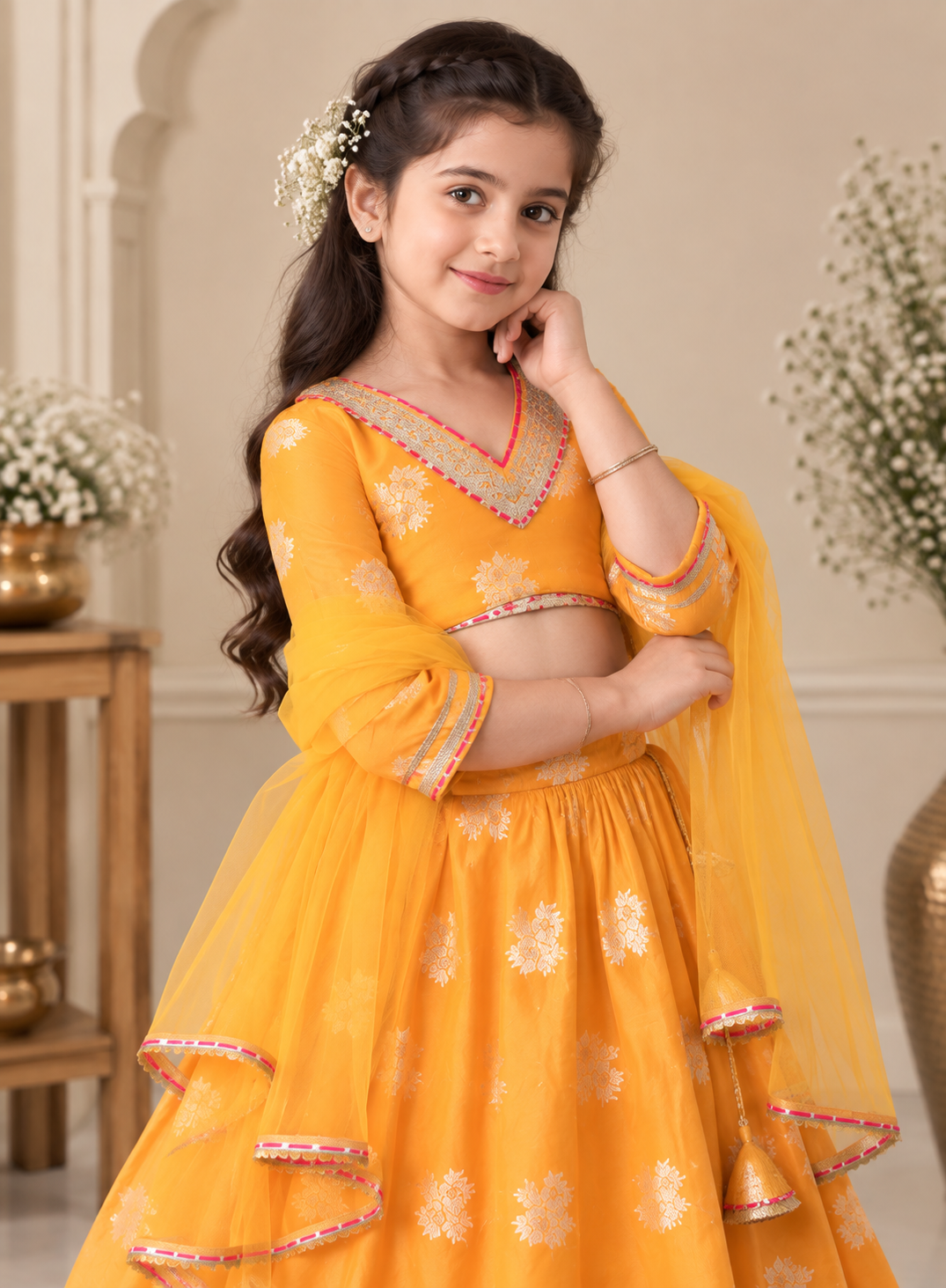 Yellow Glow Lehenga Set